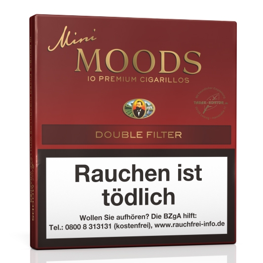 Dannemann Mini Moods Double Filter (Gebinde 10 x 10er)