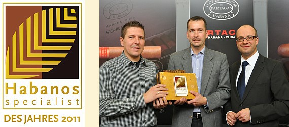Habanos Specialist des Jahres 2011 - TABAK-KONTOR Leipzig