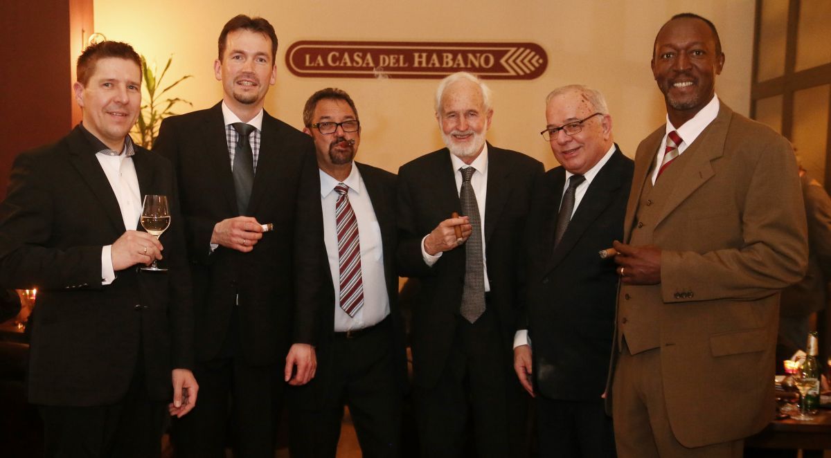 von links: Martin Schenke, Dirk Kinne, Antonio de Dios, Heinrich Villiger, Raúl Becerra Egaña, Dr. Jorge Hernandez