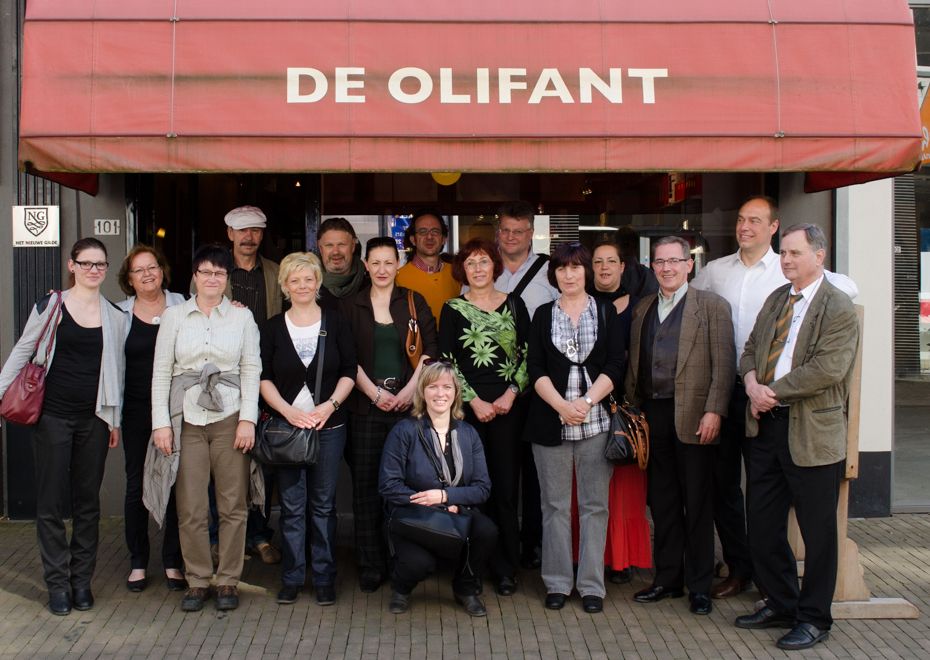 Gruppenfoto bei DE OLIFANT