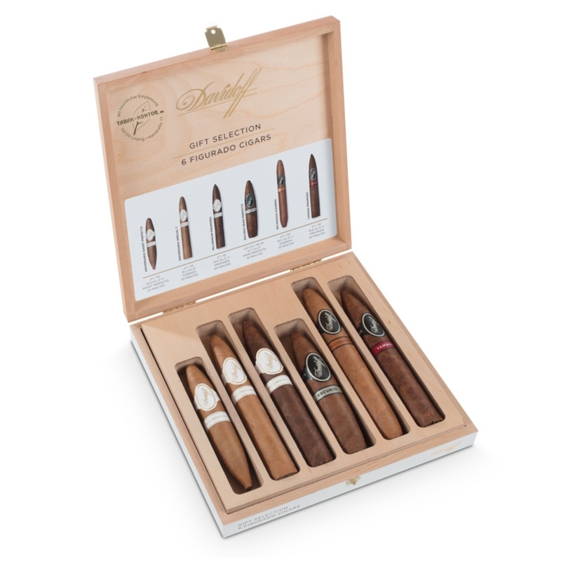 Davidoff Gift Selection 6 Figurado Cigars - Craftmanship Assortment