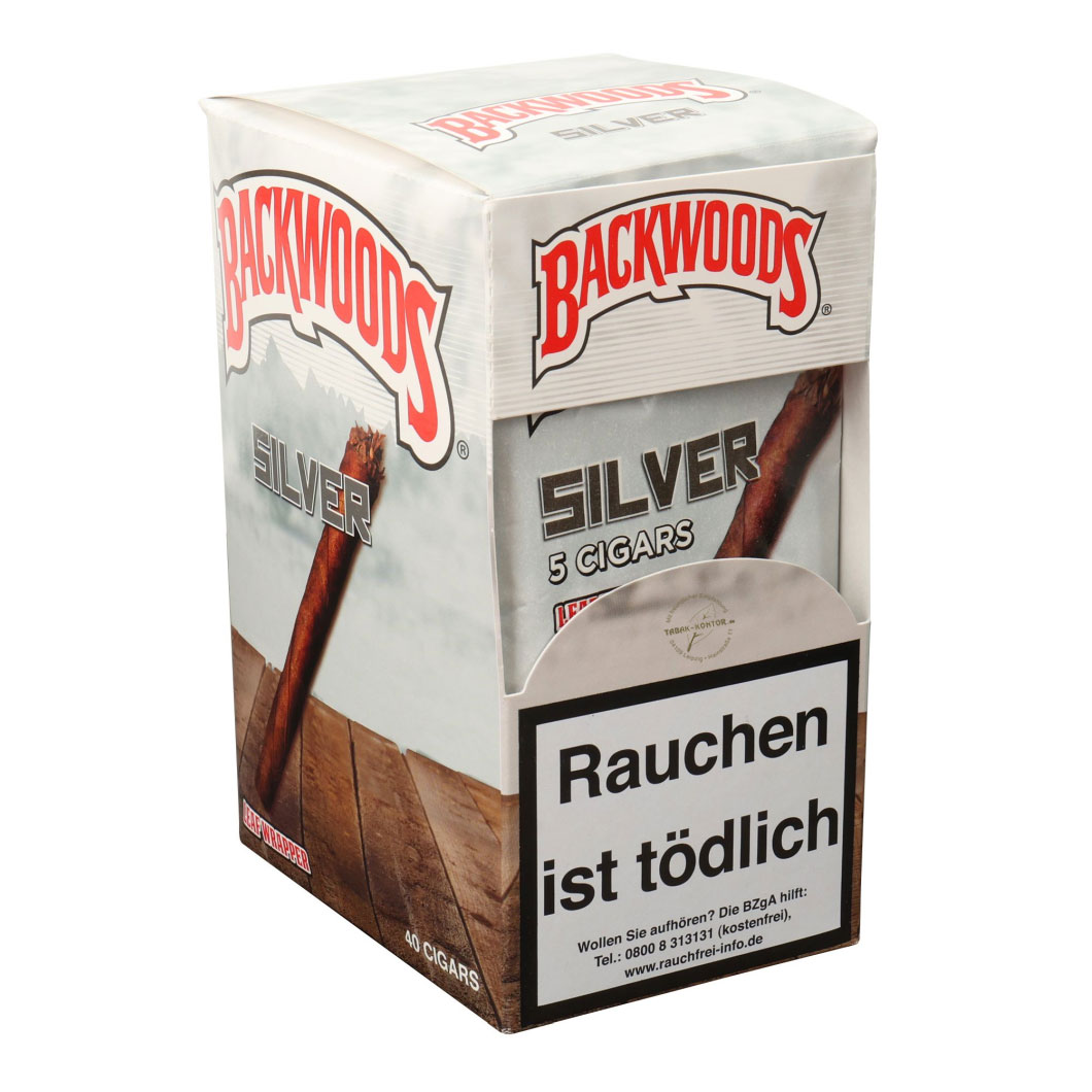 Backwoods Silver (8 x 5er)