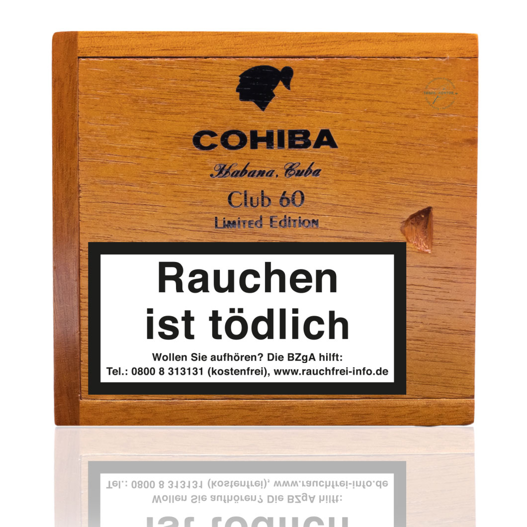 Cohiba Club 60er Limited Edition 2023 DUTY FREE TRAVEL RETAIL