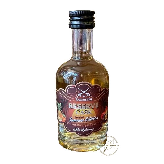John Aylesbury Corsario Reserve Cask Rum Limited Summer Edition 2022 - Miniature