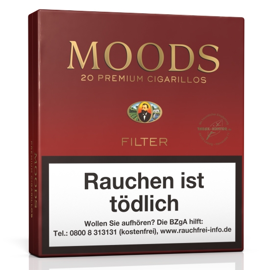 Dannemann Moods Filter (Gebinde 10 x 20er) +++ PREISVORTEIL