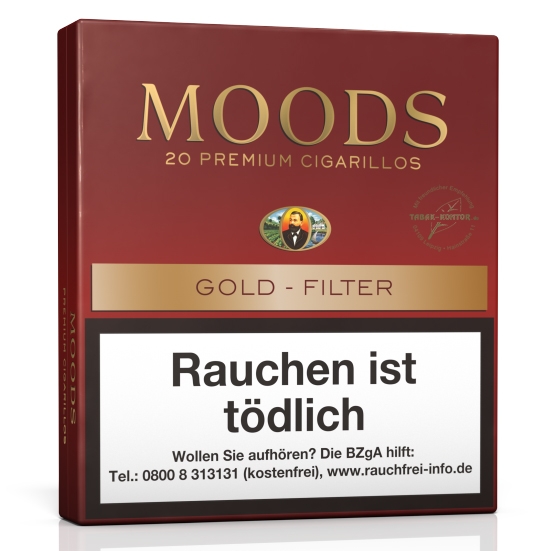 Dannemann Moods GOLD Filter (Gebinde 10 x 20er)