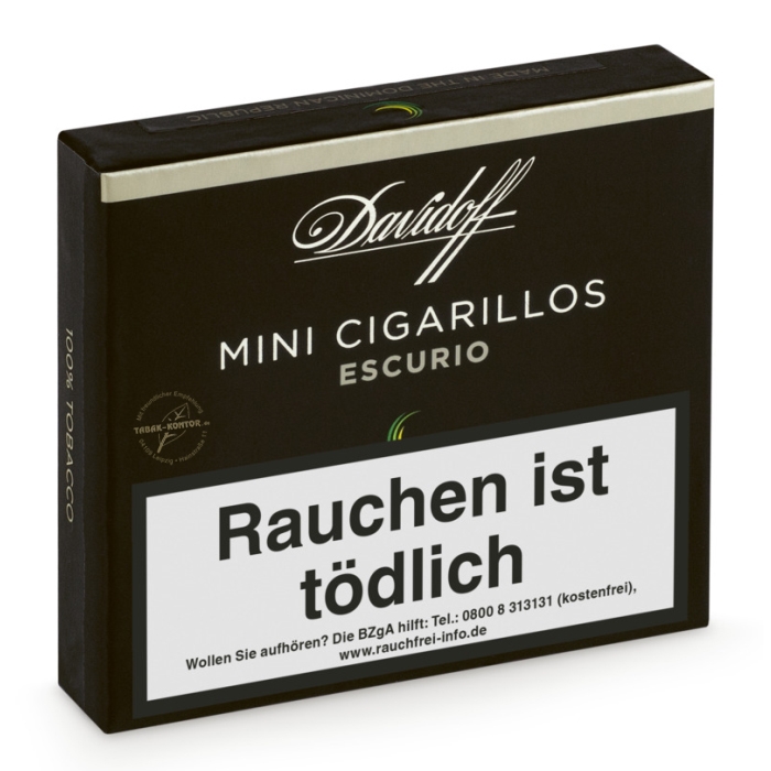 Davidoff Escurio Mini Cigarillos 20er