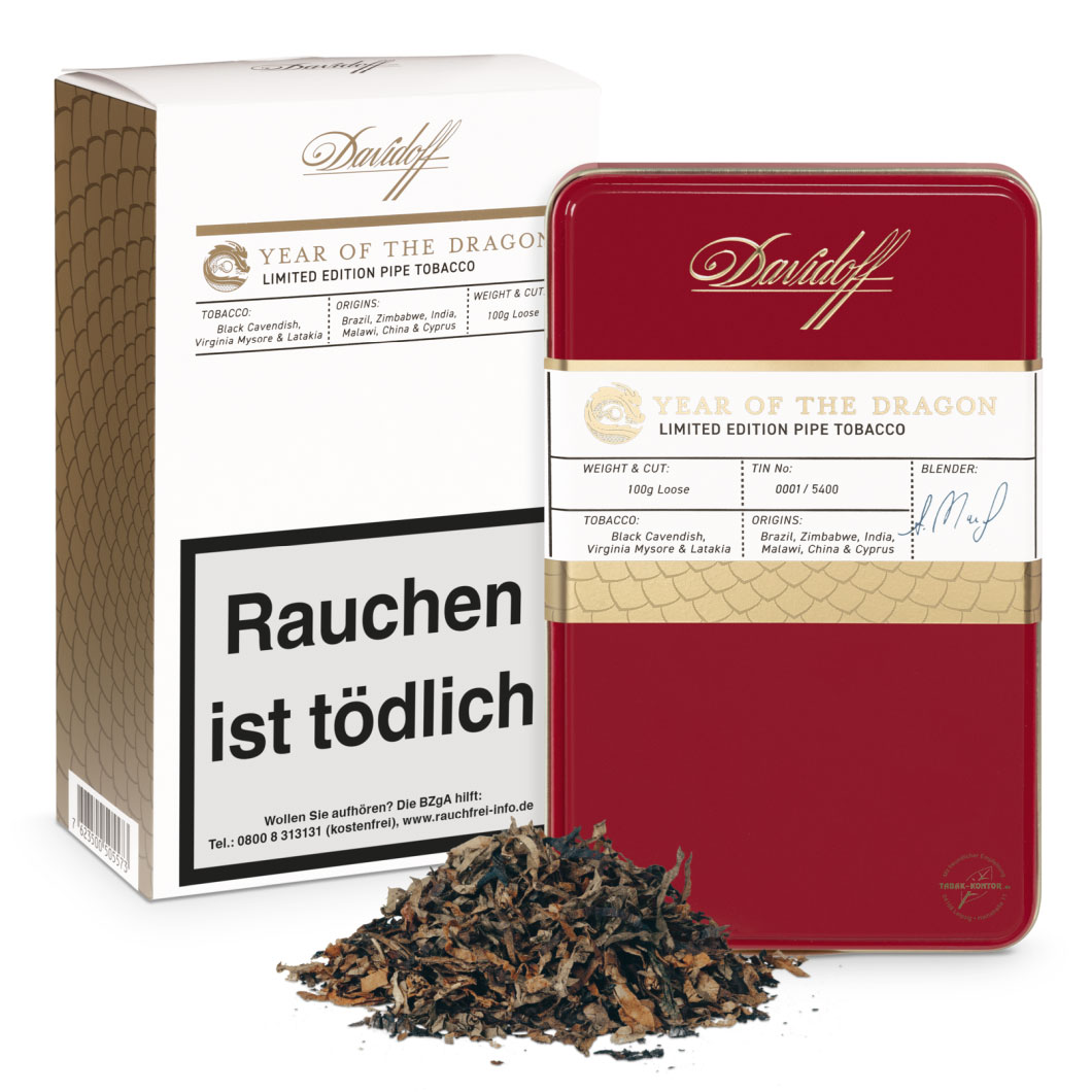 Davidoff YEAR OF THE DRAGON Limited Edition 2024 Pipe Tobacco