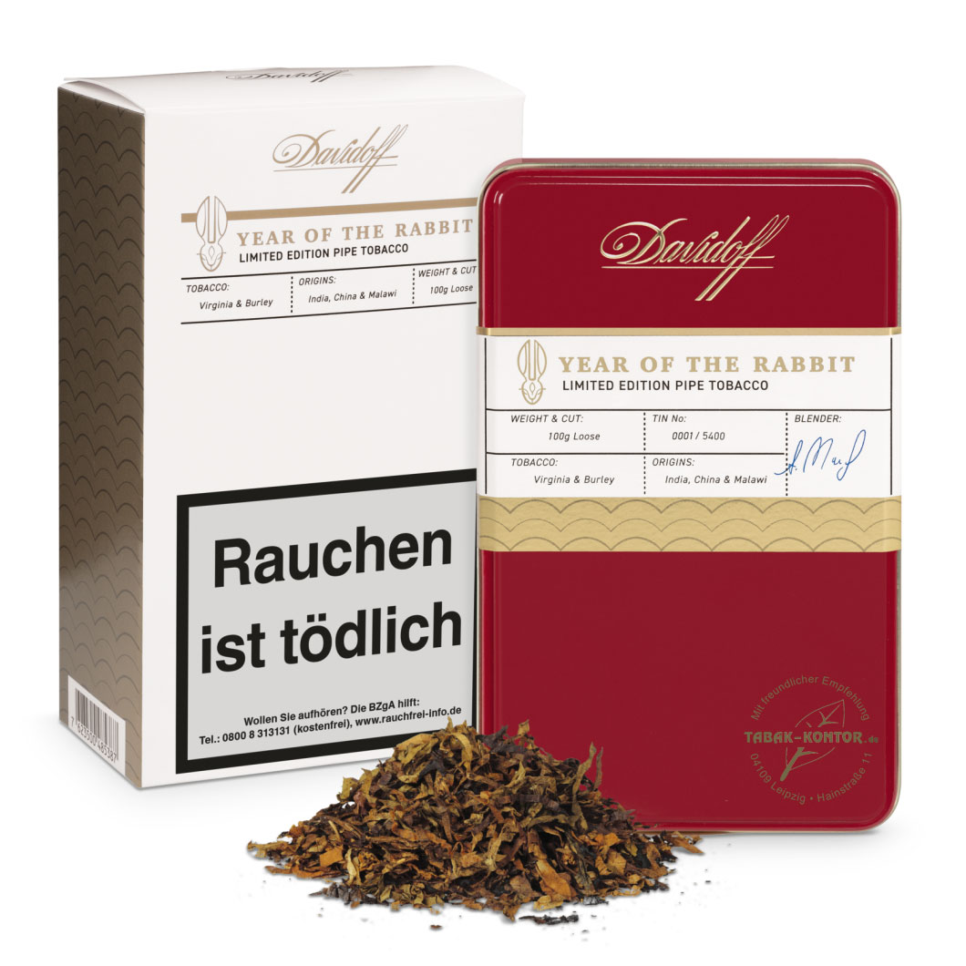 Davidoff YEAR OF THE RABBIT Limited Edition 2023 Pipe Tobacco