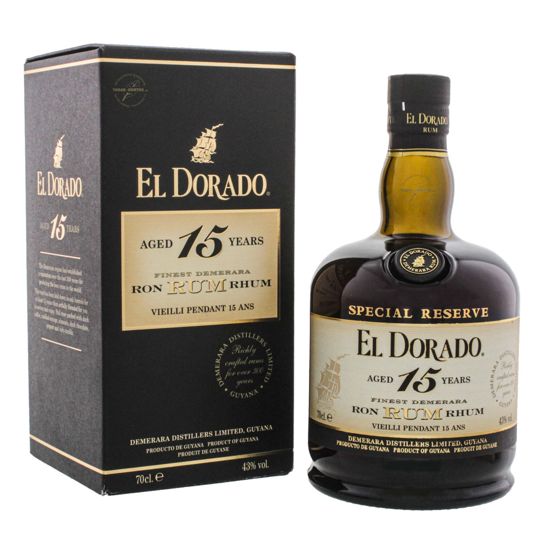 El Dorado Rum 15 yo