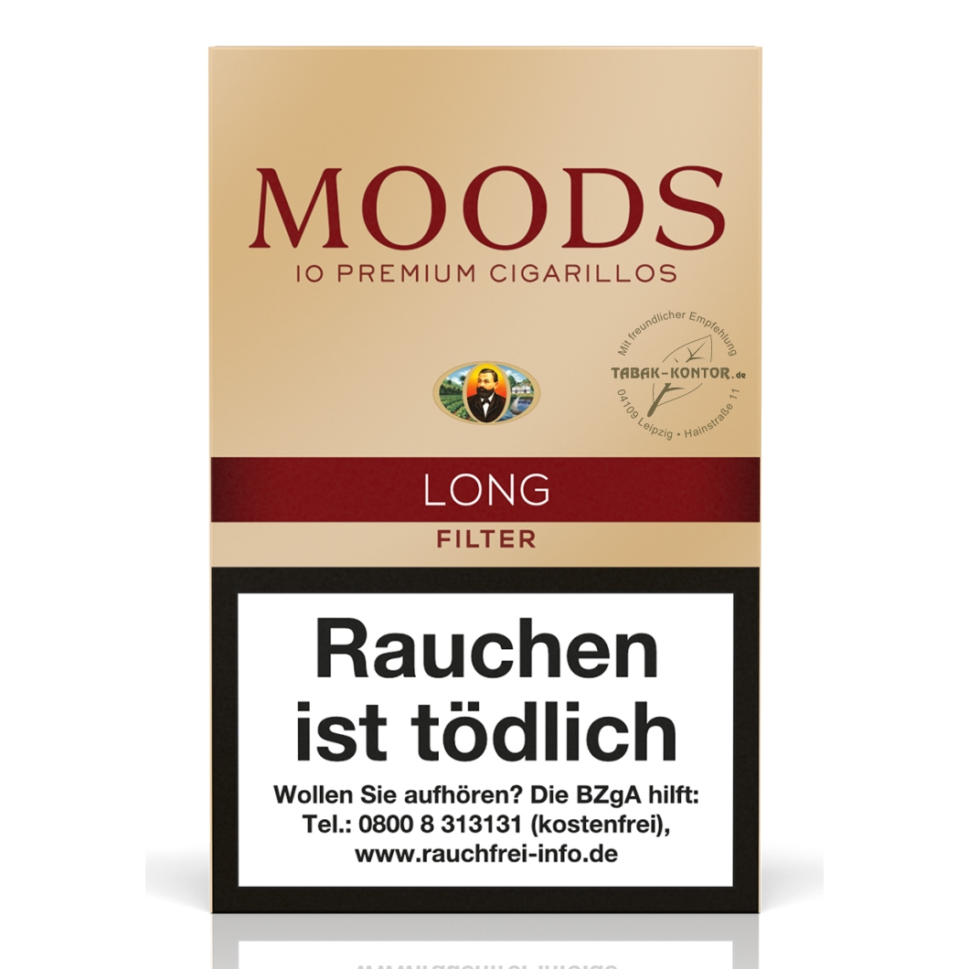 Dannemann Moods Long Filter (Gebinde 10 x 10er)